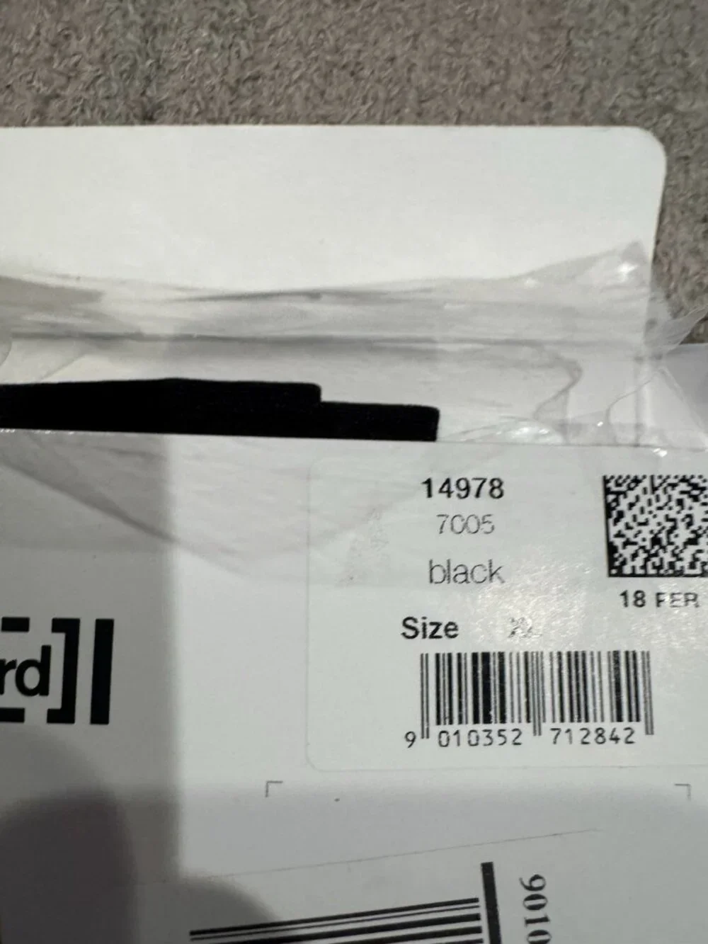 Wolford Satin Touch Shimmering 40 Den Tights Hose Black Women's XL NEW